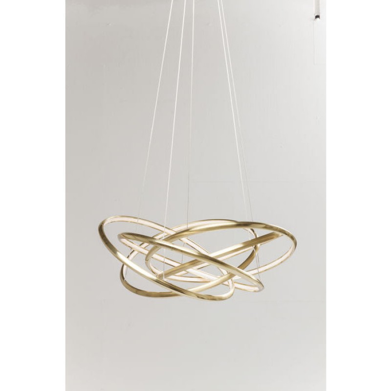 Pendant Lamp Saturn LED Gold Big